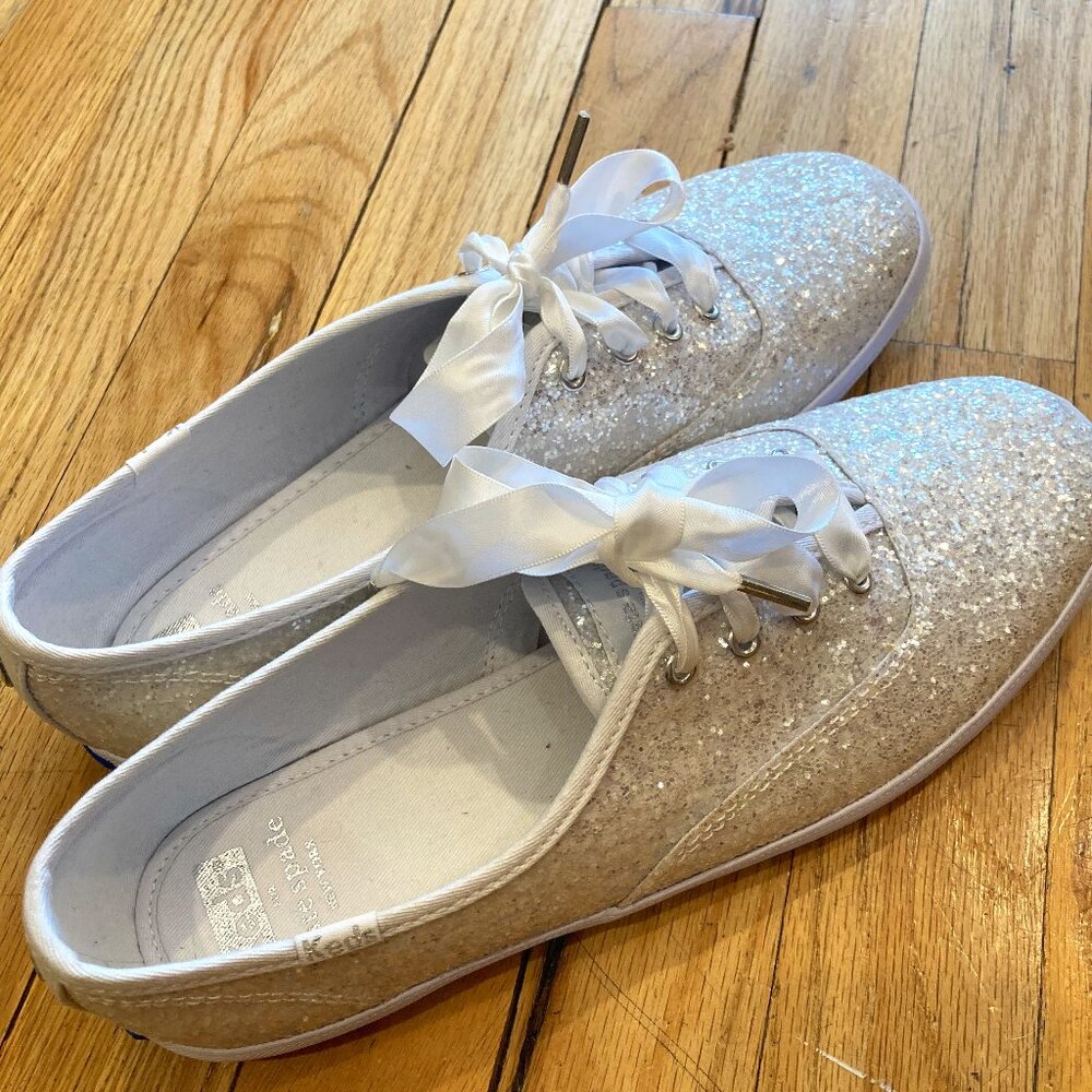 Keds x kate spade new york Glitter Sneakers - 8.5